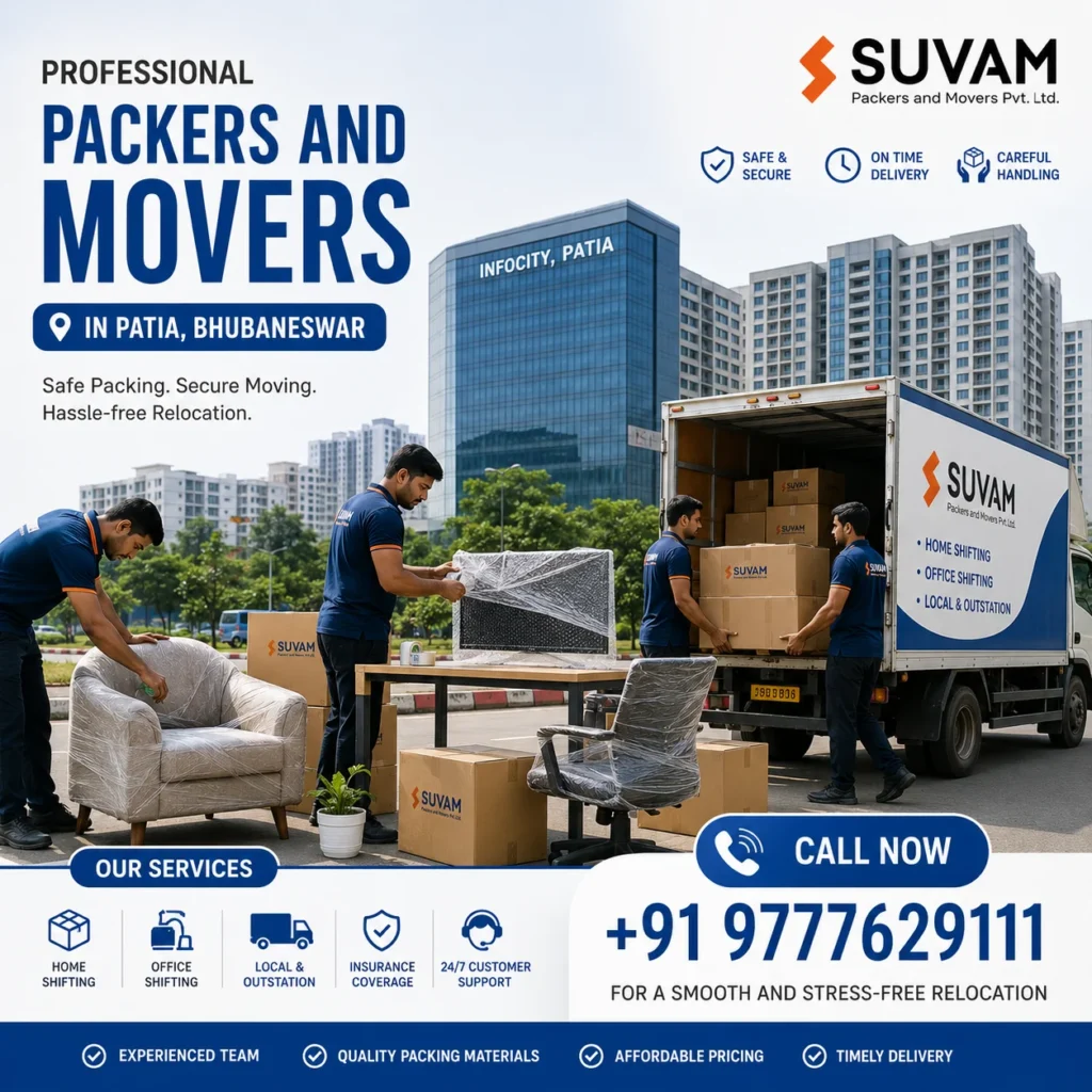 Best Packers and Movers in Patia, Bhubaneswar